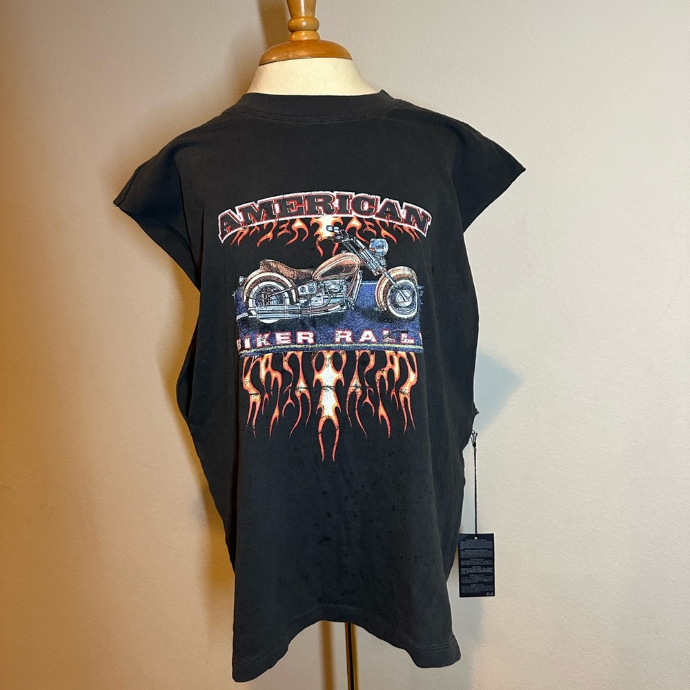 NWT Forever 21 Biker Rally T-Shirt